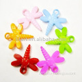 dragonfly shaped glitter decorate beads